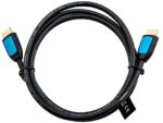 ISY Câble HDMI Plaqué or Ethernet 1.5 m Noir (IHD-1500)