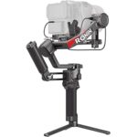DJI RS 3 Pro - Stabilisateur Gimbal 3 Axes Portable | Compatible Canon, Sony, Nikon, Fujifilm, Panasonic, BMPCC | Charge max 4,5 kg | Bras Fibre de Carbone | Verrouillage Automatique | Mise au Point LiDAR | Idéal Reflex & Caméras Pro